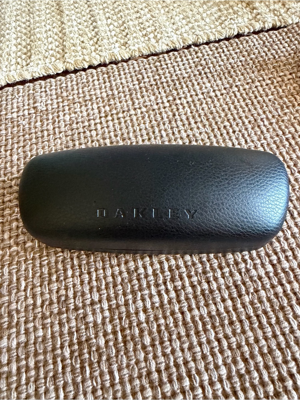 Oakley black sunglass case